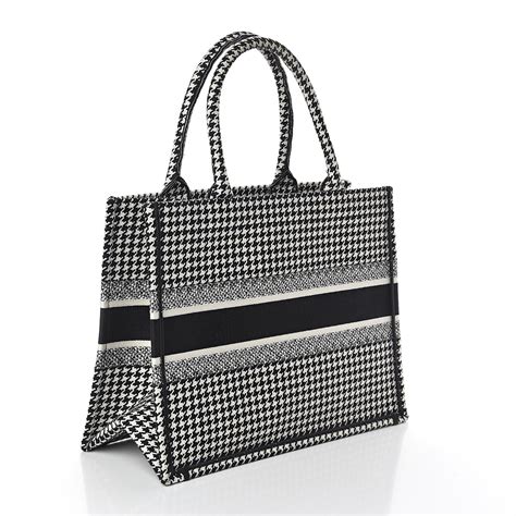 dior book tote small outfit|dior small book tote houndstooth.